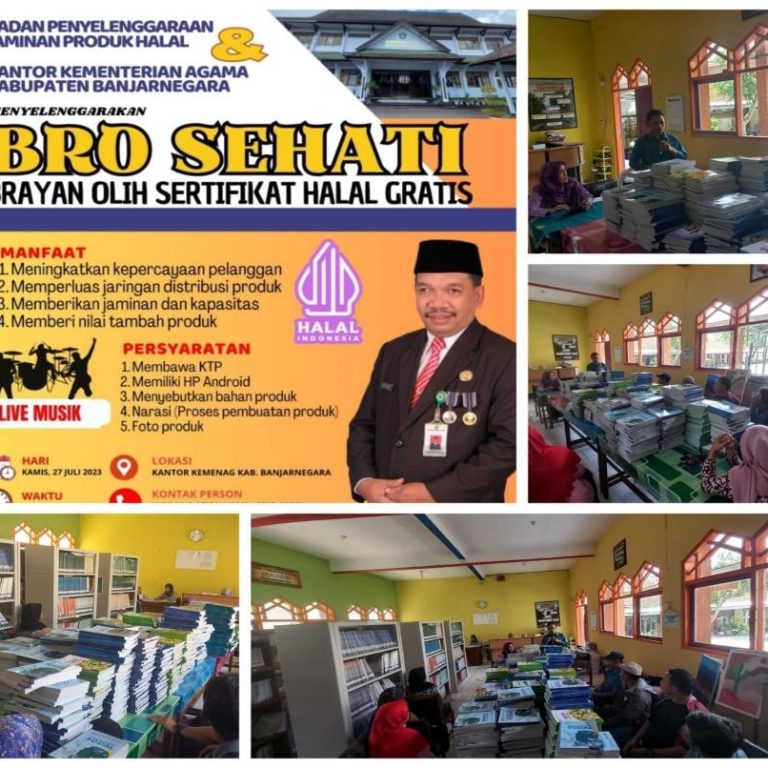 MTs N 2 Banjarnegara Sosialisasikan Program BRO SEHATI Kepada Para Penjual Kantin