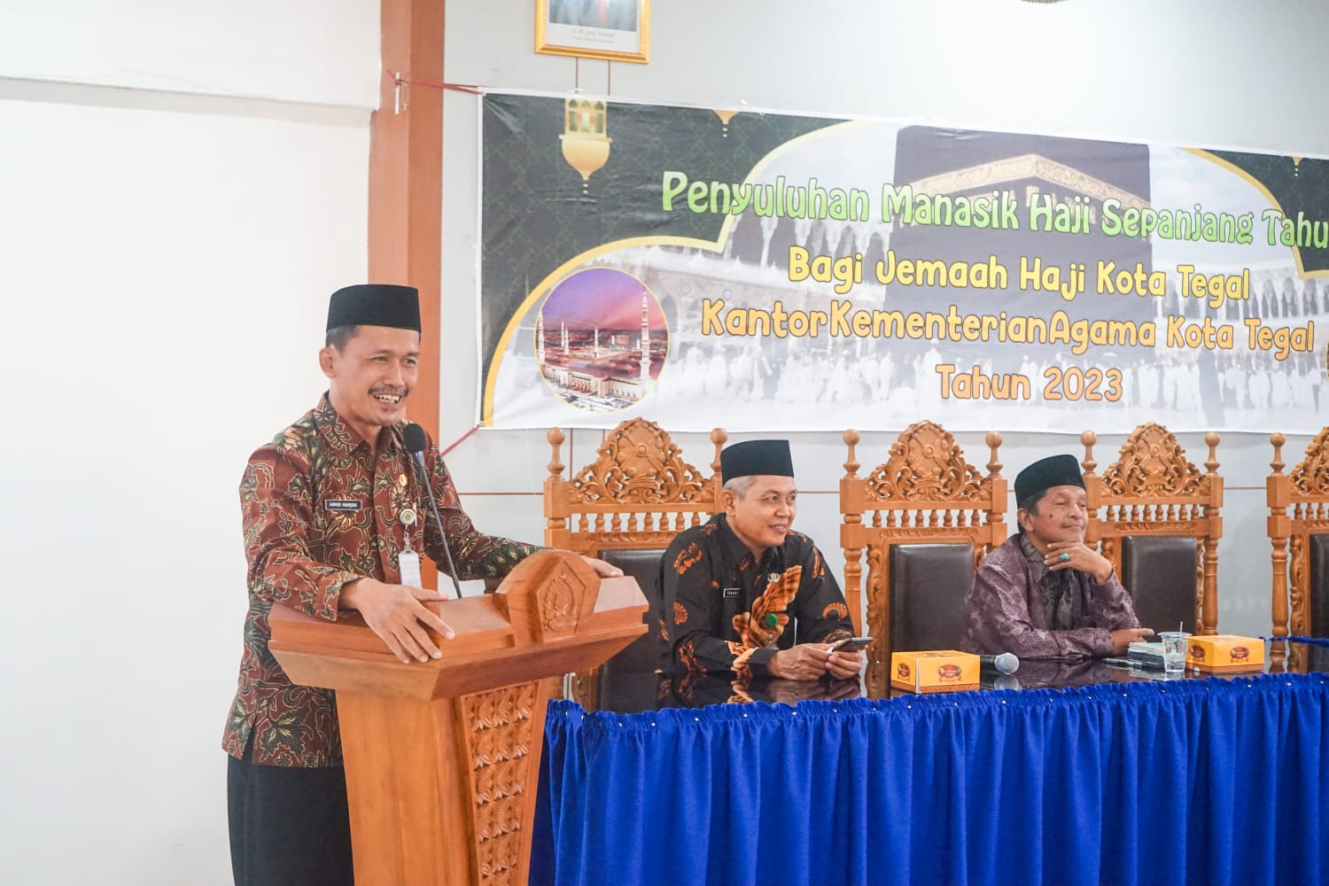 Kemenag Gelar Penyuluhan Manasik Haji Sepanjang Tahun Bagi Jamaah Haji Kota Tegal Tahun 2023