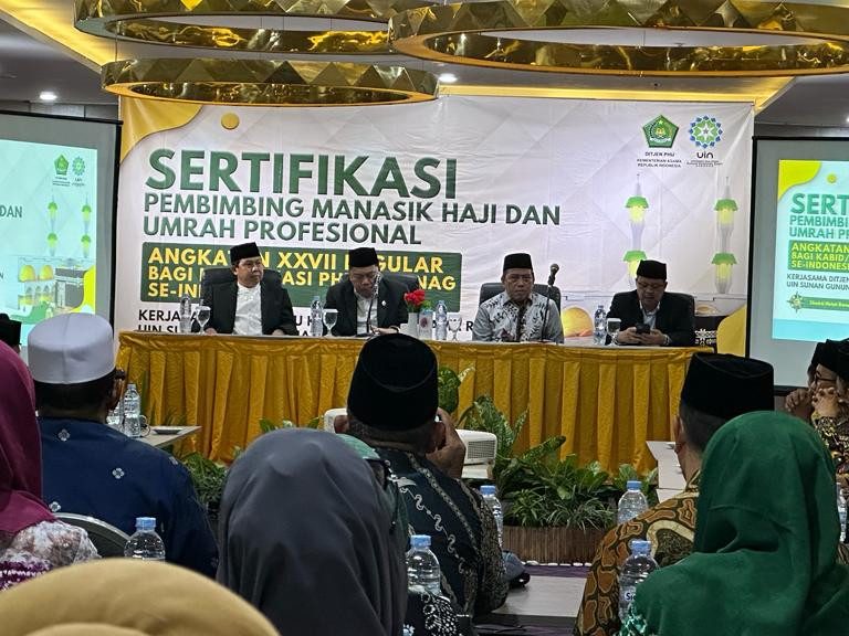 Persiapan Haji 1445 H, Kemenag Gelar Sertifikasi Pembimbing Manasik bagi ASN