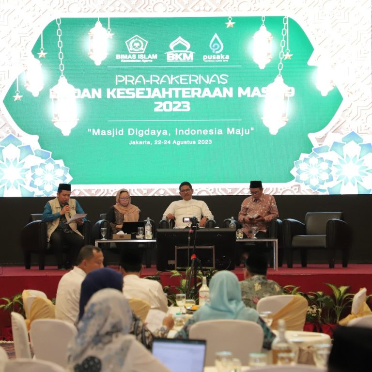 Rakernas Badan Kesejahteraan Masjid (BKM) Digelar September 2023