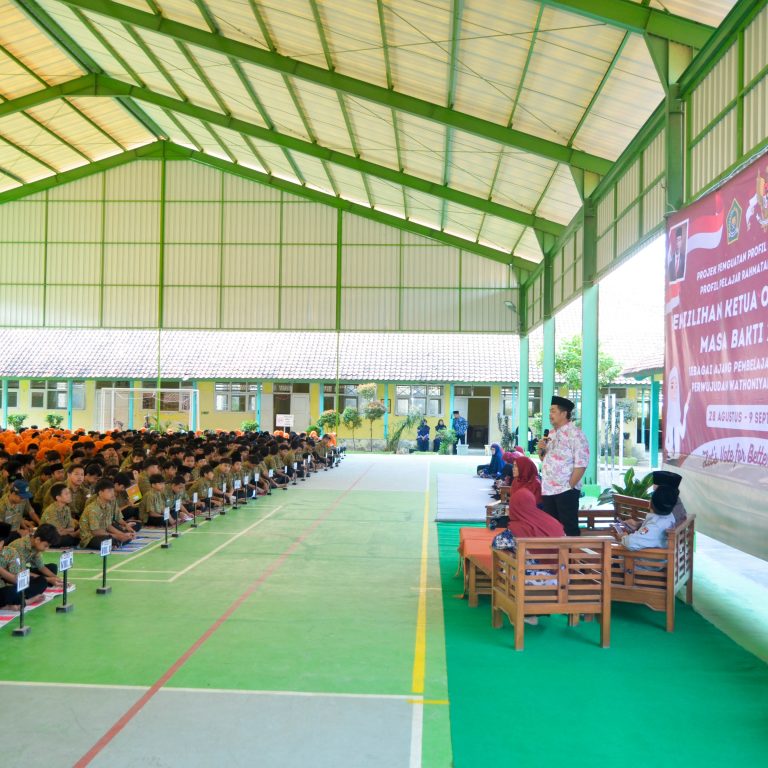 Bekerjasama dengan Unsur KPU, MTs N 2 Tegal Gelar Kuliah Demokrasi