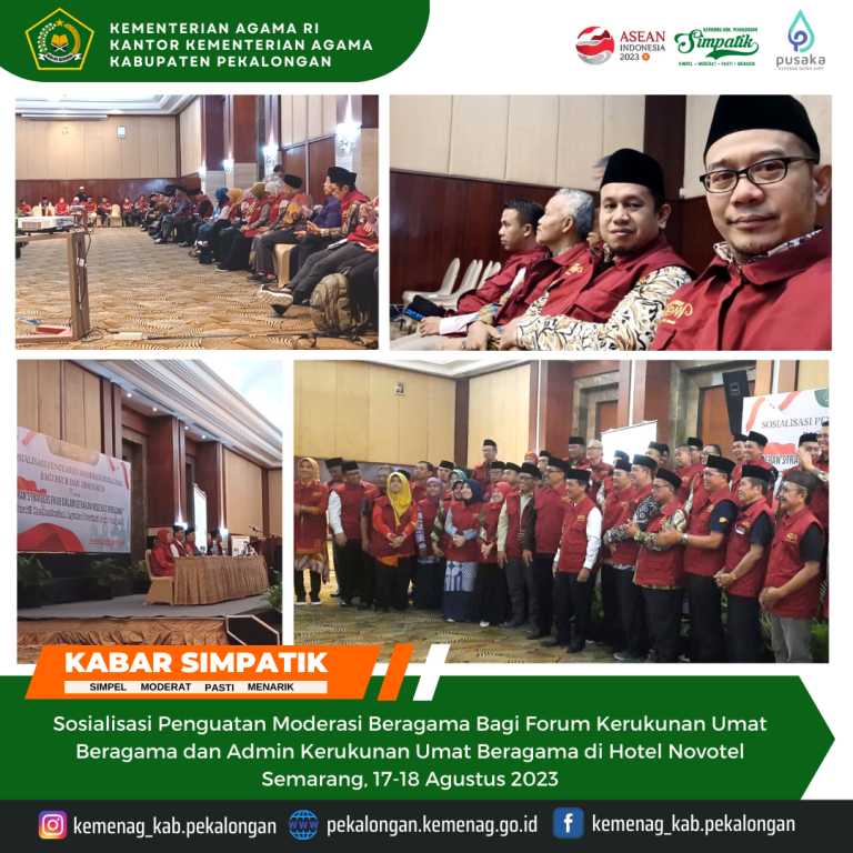 Kakanwil Dorong Partisipasi Masyarakat dan Entitas Pendidikan Untuk Ajarkan Moderasi Beragama