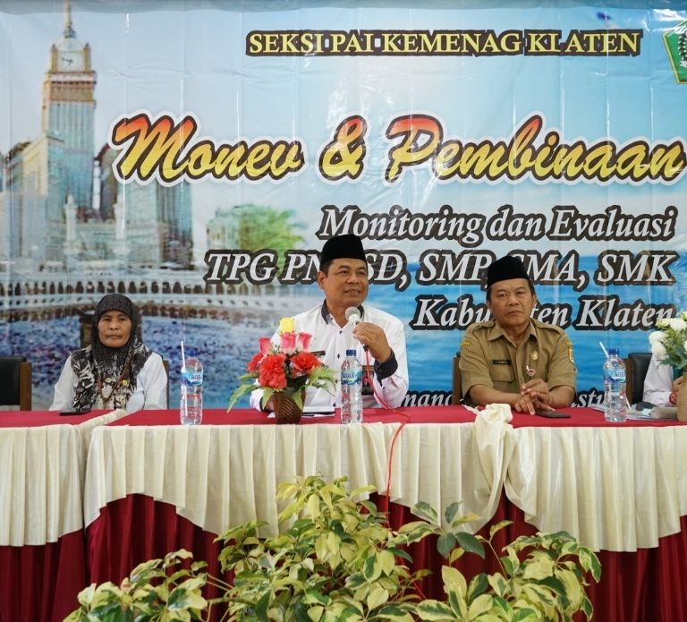 Monev TPG dan Pembinaan, Upaya Tingkatkan Kualitas dan Kompetensi Guru PAI