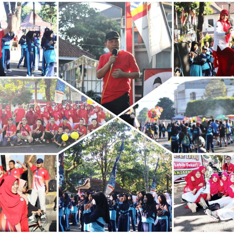 Lihatlah Lebih Dekat, MTs N 1 Banjarnegara Hadir Kembali di CFD Kabupaten Banjarnegara
