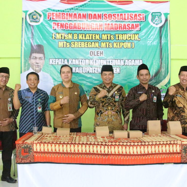 Kemenag Klaten Gelar Pembinaan dan Sosialisasi Penggabungan MTs
