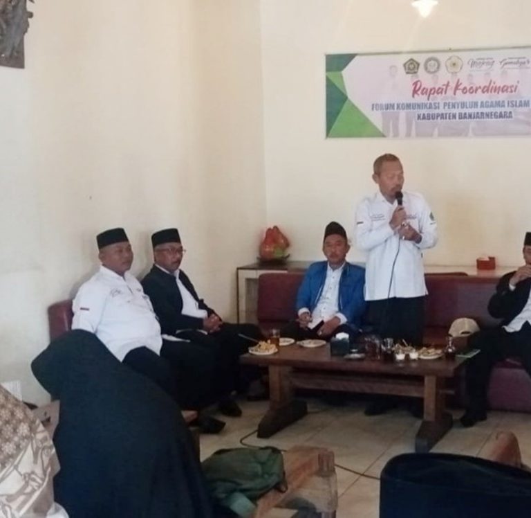 Rakor FKPAI Banjarnegara, Kasi Bimas Ajak Penyuluh Agama Wujudkan Keluarga Sakinah Melalui Bimwin