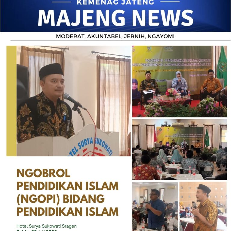 Ngobrol Pendidikan Islam (Ngopi) Bidang Pendidikan Islam