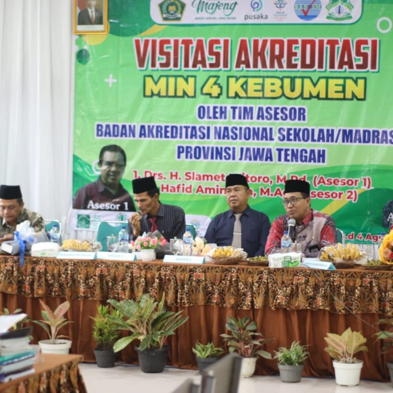 Monitoring Akreditasi di MIN 4 Kebumen, Ini Pesan Kakankemenag