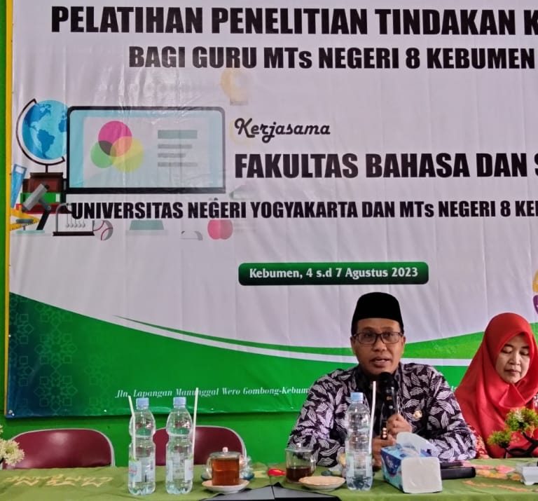 MTs Negeri 8 Kebumen Gelar Pelatihan PTK, Ini Tujuannya