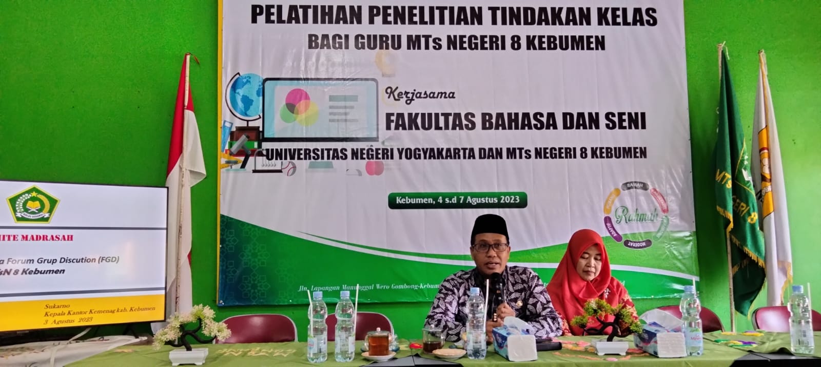 MTs Negeri 8 Kebumen Gelar Pelatihan PTK, Ini Tujuannya