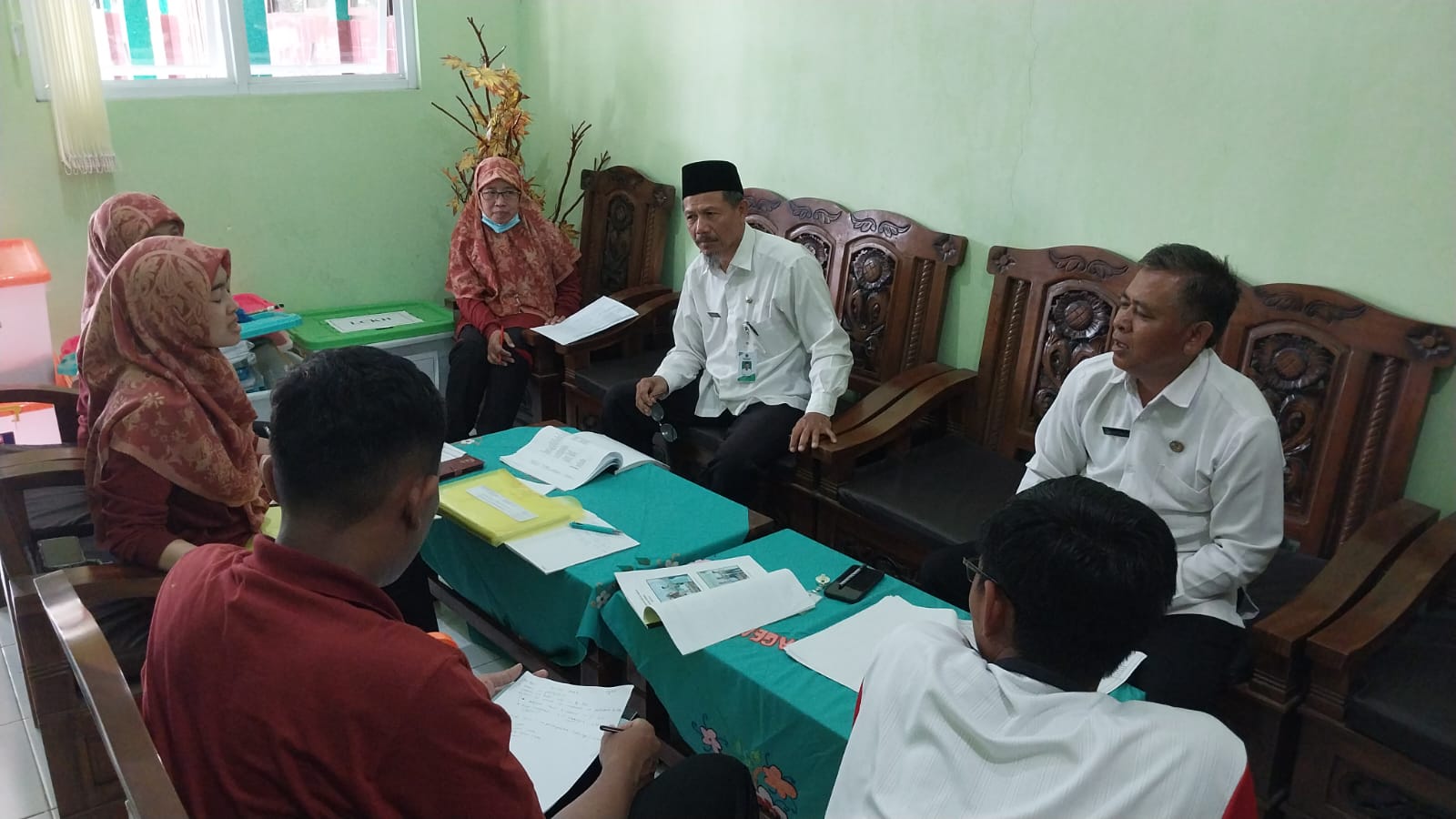 Siapkan PKKM, MTsN 8 Sragen Adakan Simulasi Penilaian