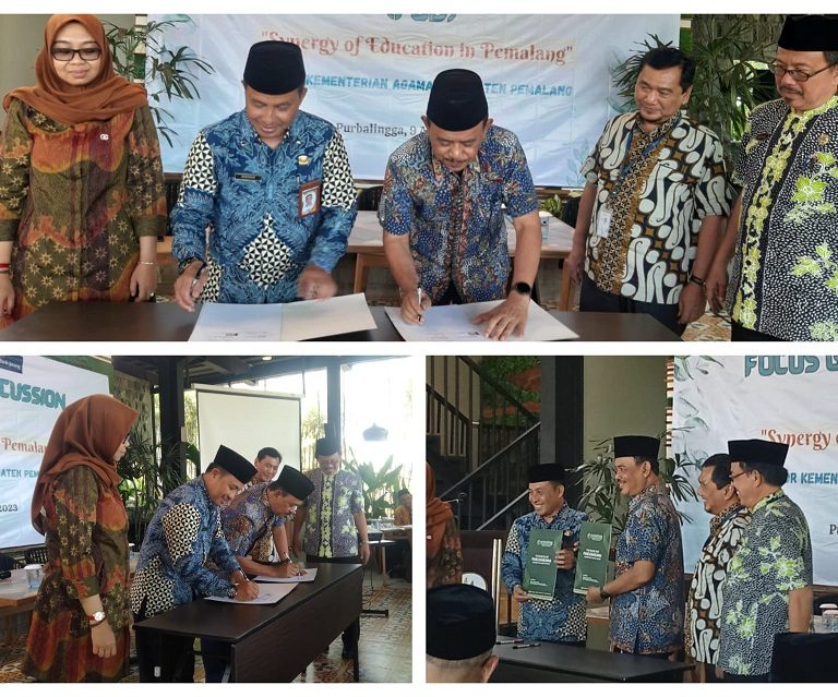 Kankemenag Pemalang dan Unwahas Semarang Tanda Tangani MoU
