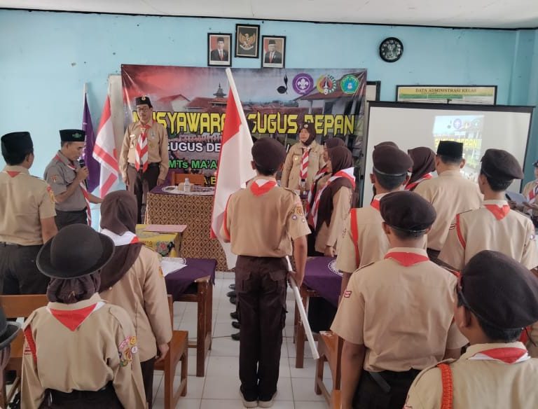 Musyawarah Gugus Depan MTs Ma’arif Karanganyar