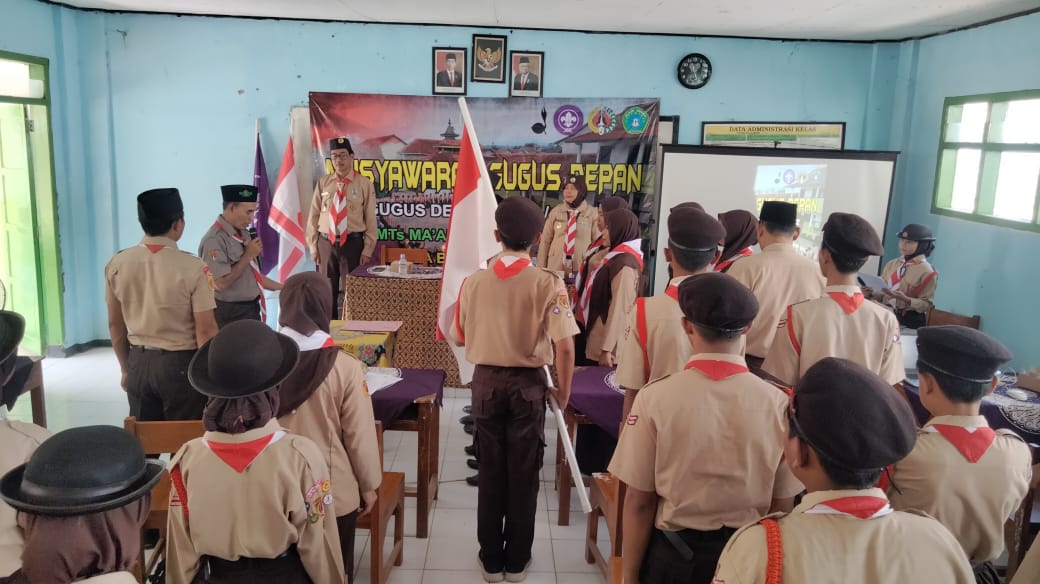 Musyawarah Gugus Depan MTs Ma’arif Karanganyar