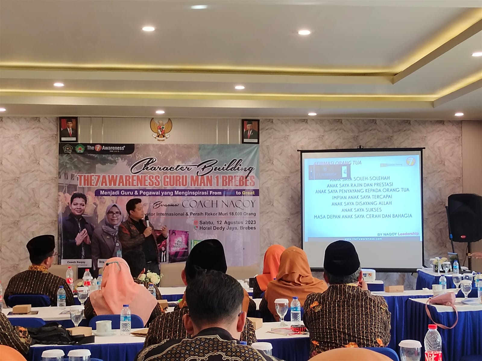 MAN1 Brebes Hadirkan Penulis The 7 Awareness