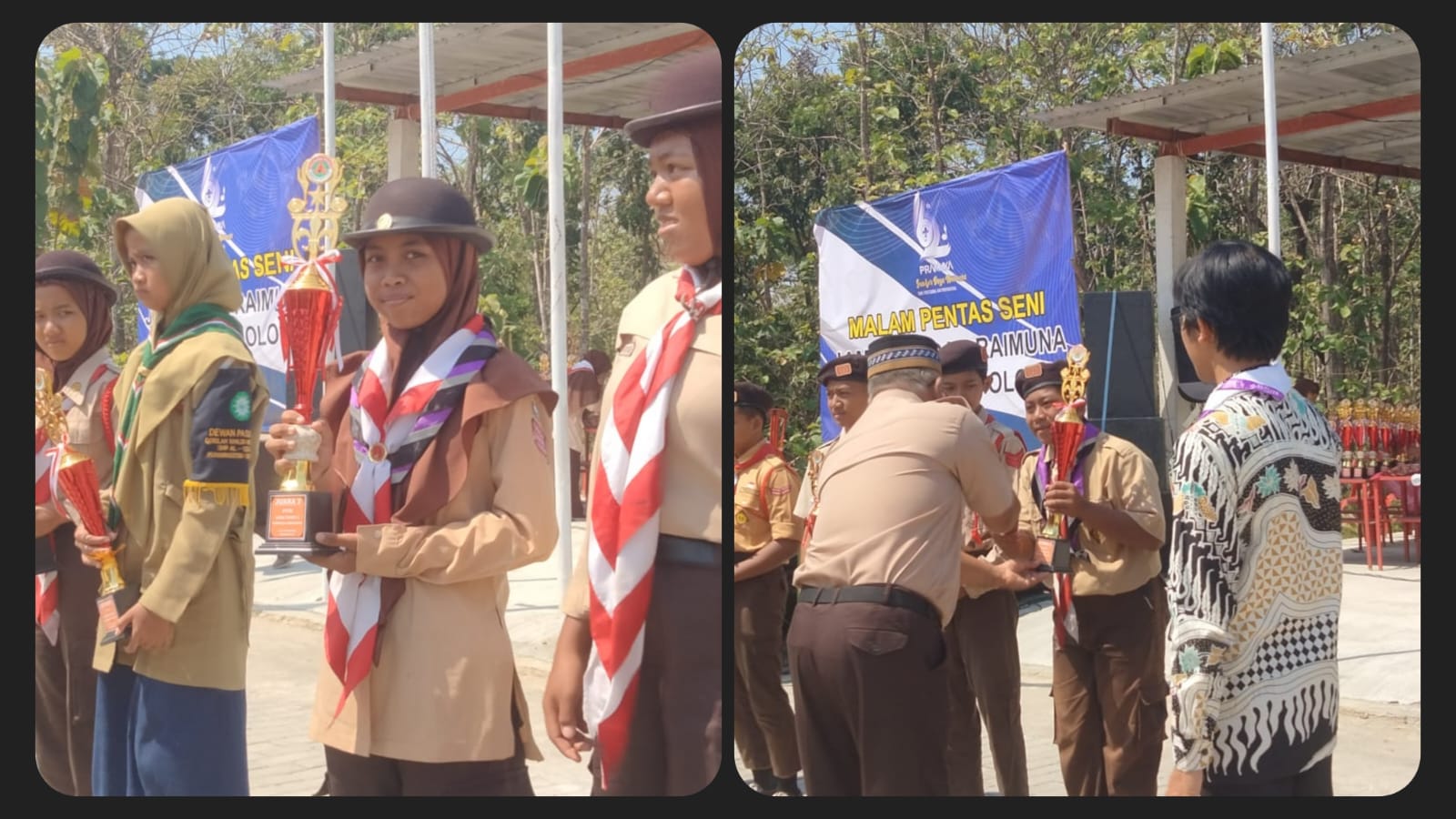 Pramuka MTs N 6 Sragen Juara Umum 2 Jambore dan Raimuna