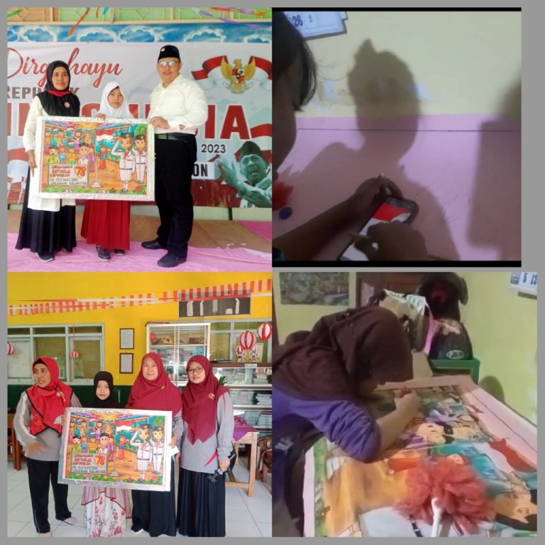 Kejutan dari Aulia Izzatunnisa Siswi kelas 4 untuk Madrasah di Hari Ulang Tahun Kemerdekaan RI ke 78