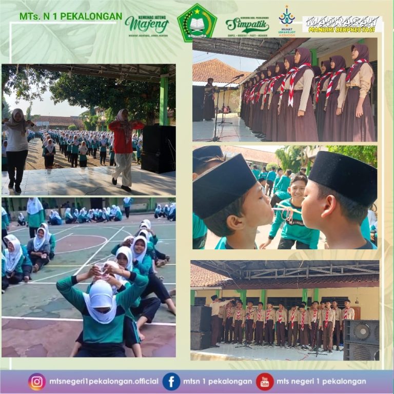 Pupuk Cinta Tanah Air, MTs N 1 Pekalongan Gelar Lomba HUT RI Ke-78