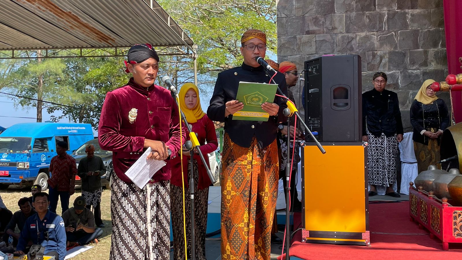 Upacara Hari Jadi Ke 394 Kabupaten Kebumen, Kakankemenag Pimpin Doa Dengan Bahasa Jawa