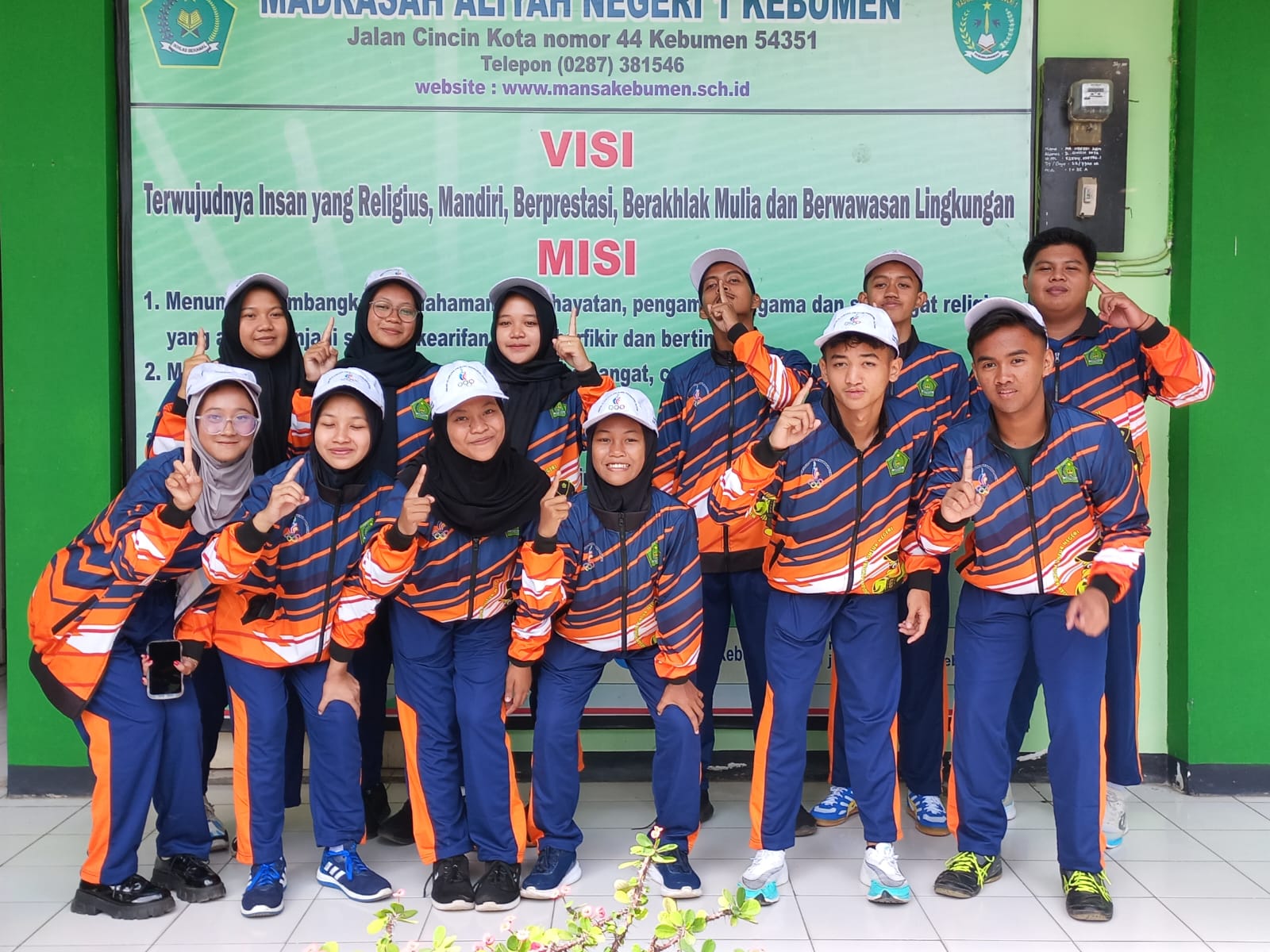 MAN 1 Kebumen Lepas 12 Atlet  Bertanding di POPMA Provinsi