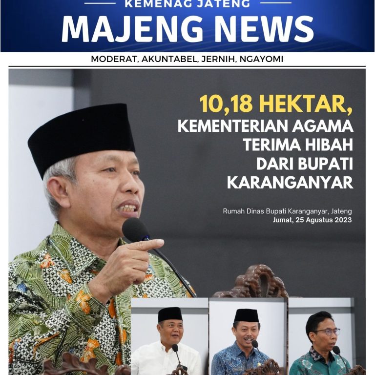 10,18 Hektar, Kementerian Agama Terima Hibah dari Bupati Karanganyar