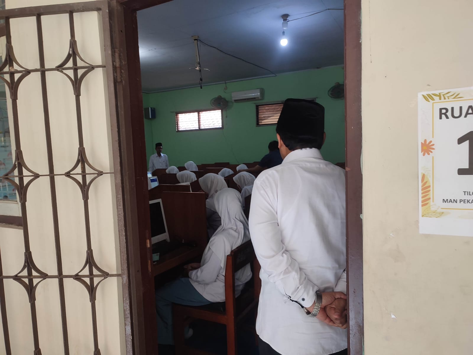 Monev ANBK, Ka. Kankemenag Apresiasi Penyelenggaraan ANBK di Madrasah