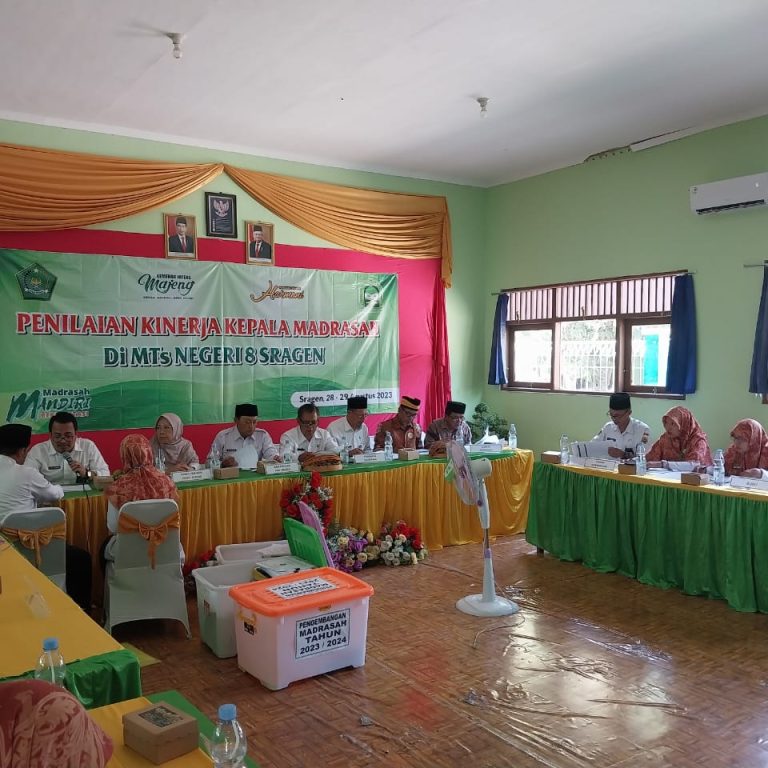 Nurul Ngaini: Dengan PKKM Semoga MTs N 8 Sragen Menjadi Pilihan Nomor Satu