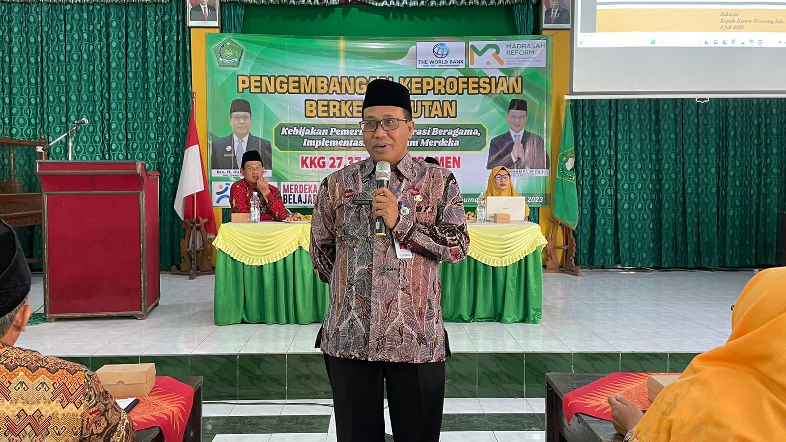 Buka Pelatihan Pengembangan dan Keprofesian Berkelanjutan, Sukarno Paparkan Kurikulum Merdeka