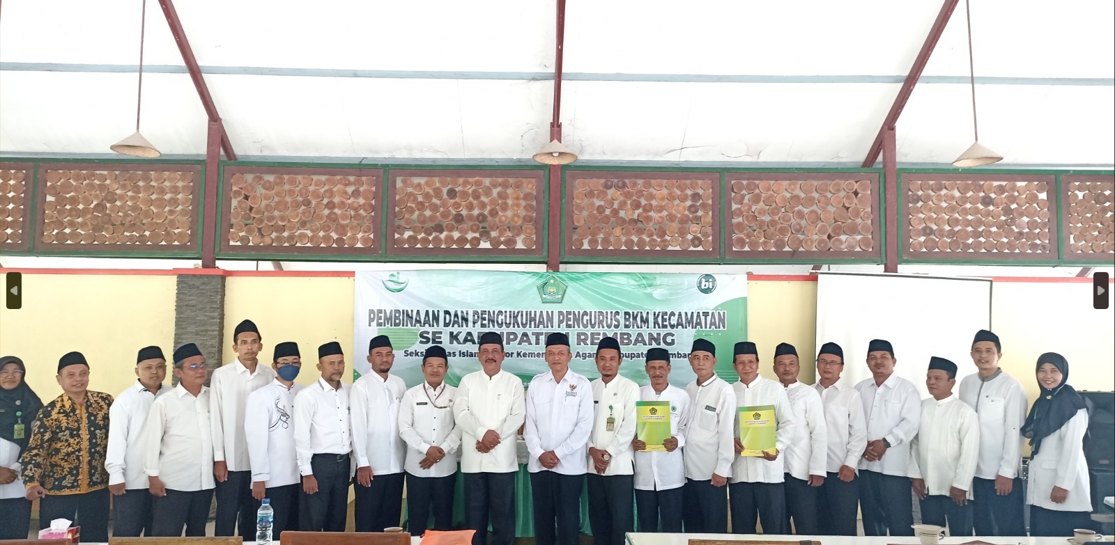 Kukuhkan Pengurus BKM Kecamatan se-Kabupaten Rembang, Kakankemenag Sampaikan Sejumlah Pesan