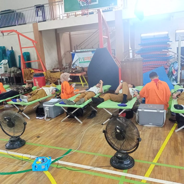 62  Kantong Darah Diperoleh Saat Donor Darah Digelar DI MAN 2 Banyumas
