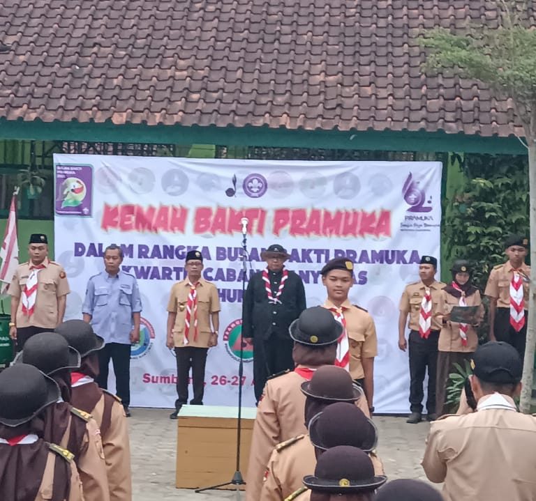 MTsN 3 Banyumas, Tuan Rumah Kemah Bakti Pramuka 2023
