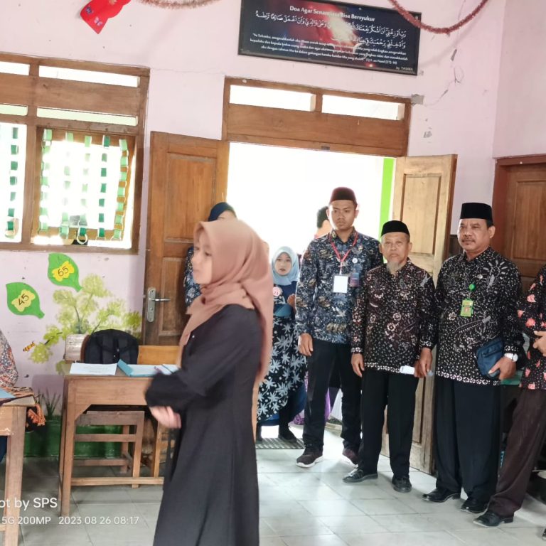 Kasi PAI Kemenag Rembang Tinjau Pelaksanaan MAPSI Kecamatan Lasem