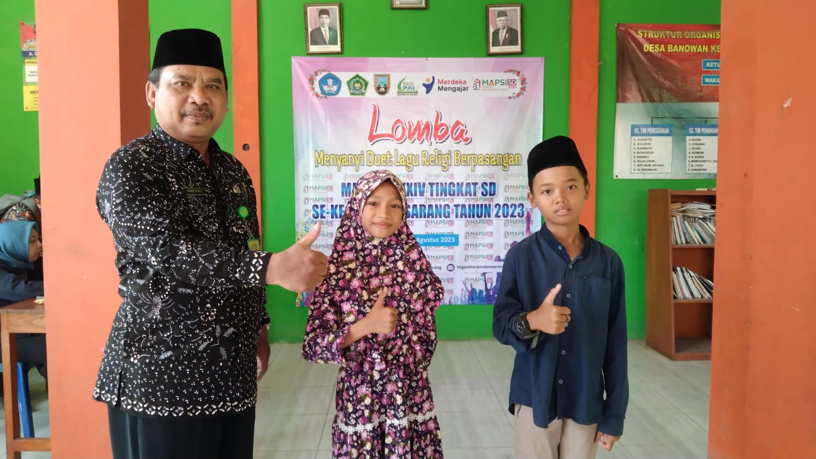 Sukses, Pelaksanaan MAPSI SD Kecamatan Sarang