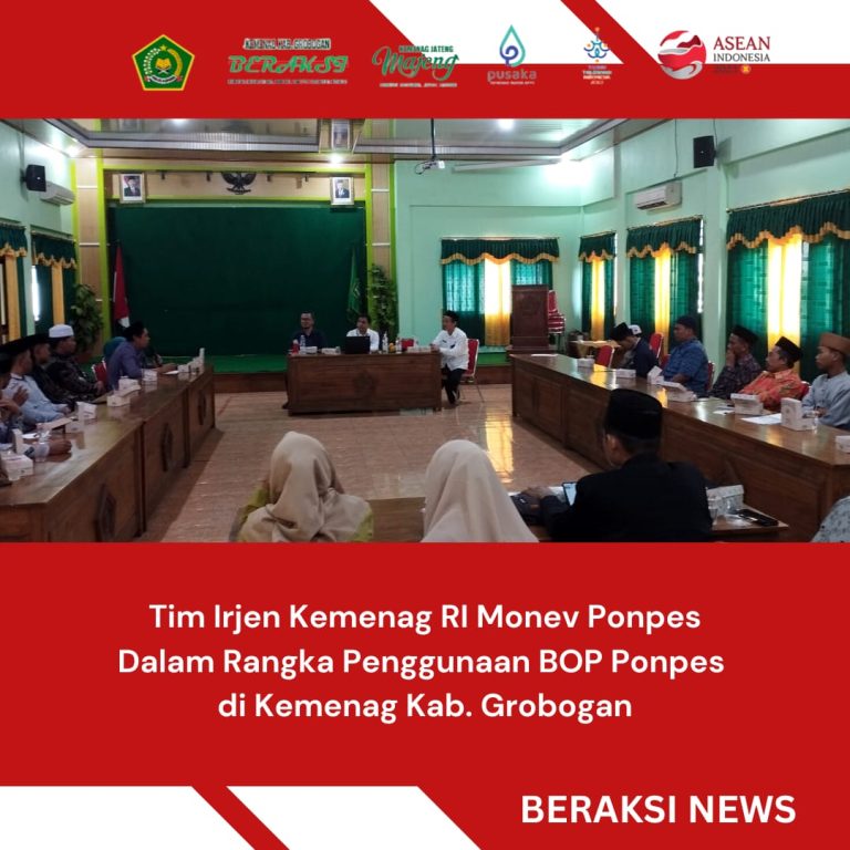 Irjen Sosialisasi Peningkatan Pengelolaan Manajemen Pendidikan dan Keuangan Ponpes