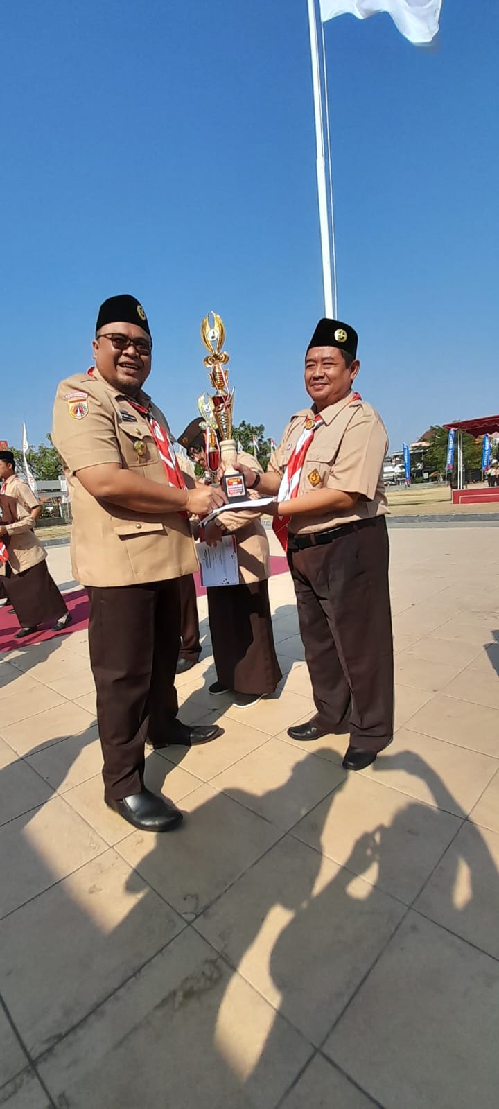 MTsN 1 Rembang Terima Penghargaan Gudep Mantap