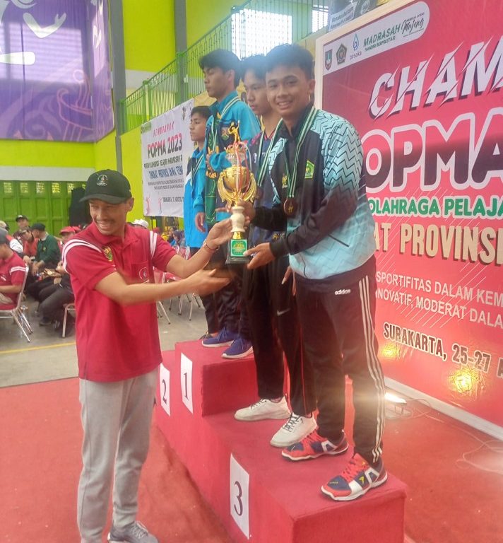 MAN 1 Brebes Sumbangkan Medali Perunggu pada POPMA Jateng 2023