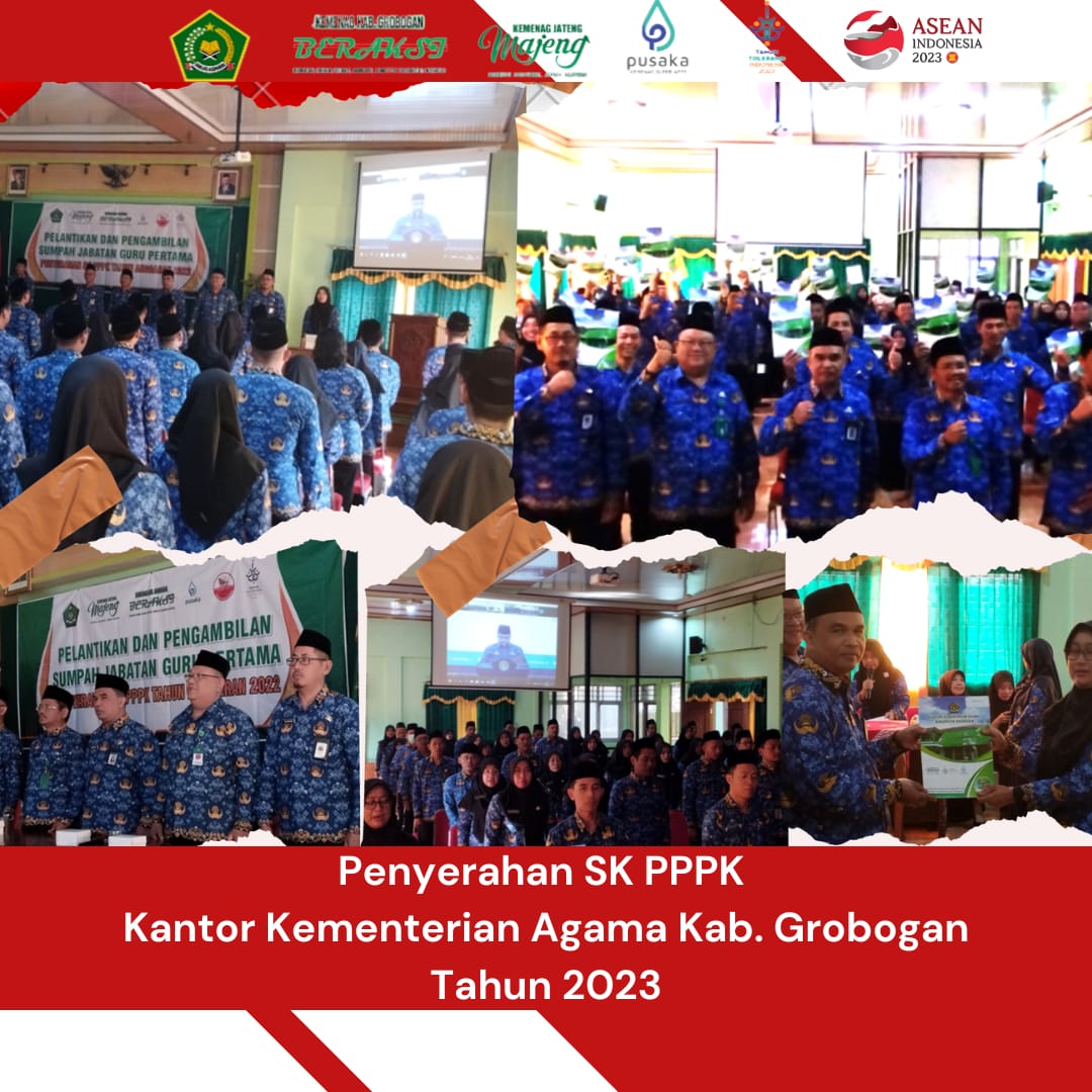 Penyerahan SK PPPK Kemenag Dilakukan Serentak