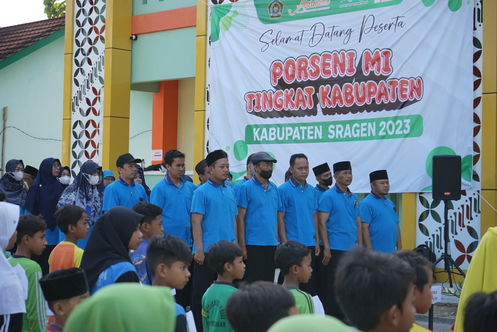 Ratusan Siswa Ikuti Porseni MI Tingkat Kabupaten Sragen
