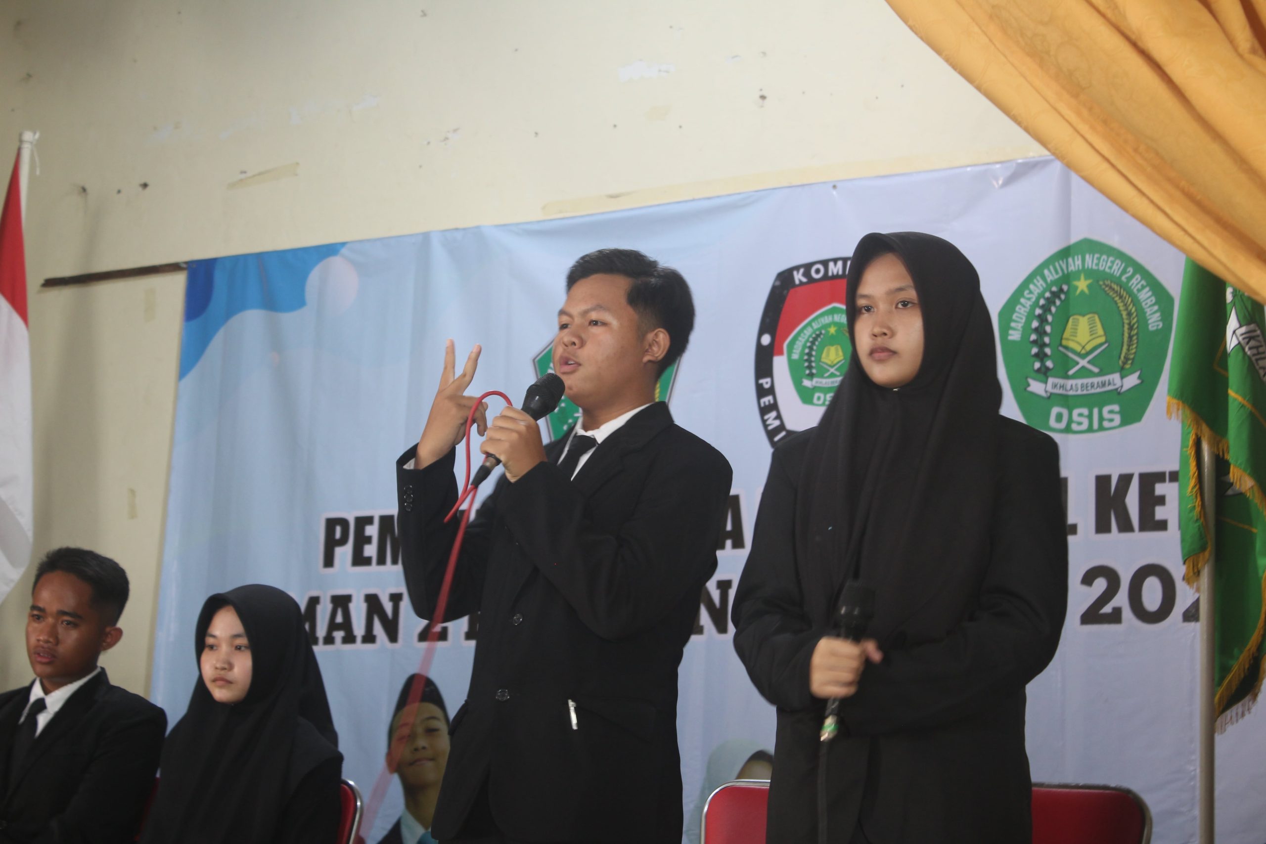 Serunya Debat kandidat OSIS MAN 2 Rembang, Berlomba Adu Gagasan