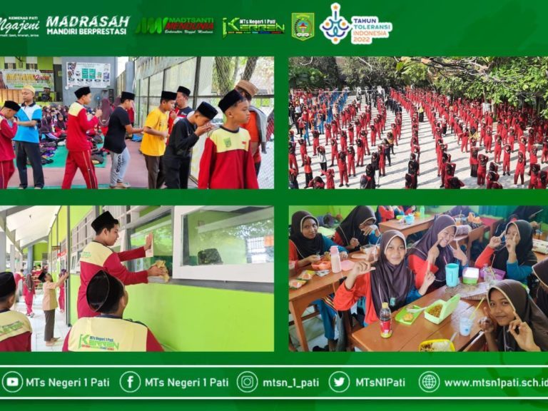 P5PPRA, MTsN 1 Pati Gelar September Bersih