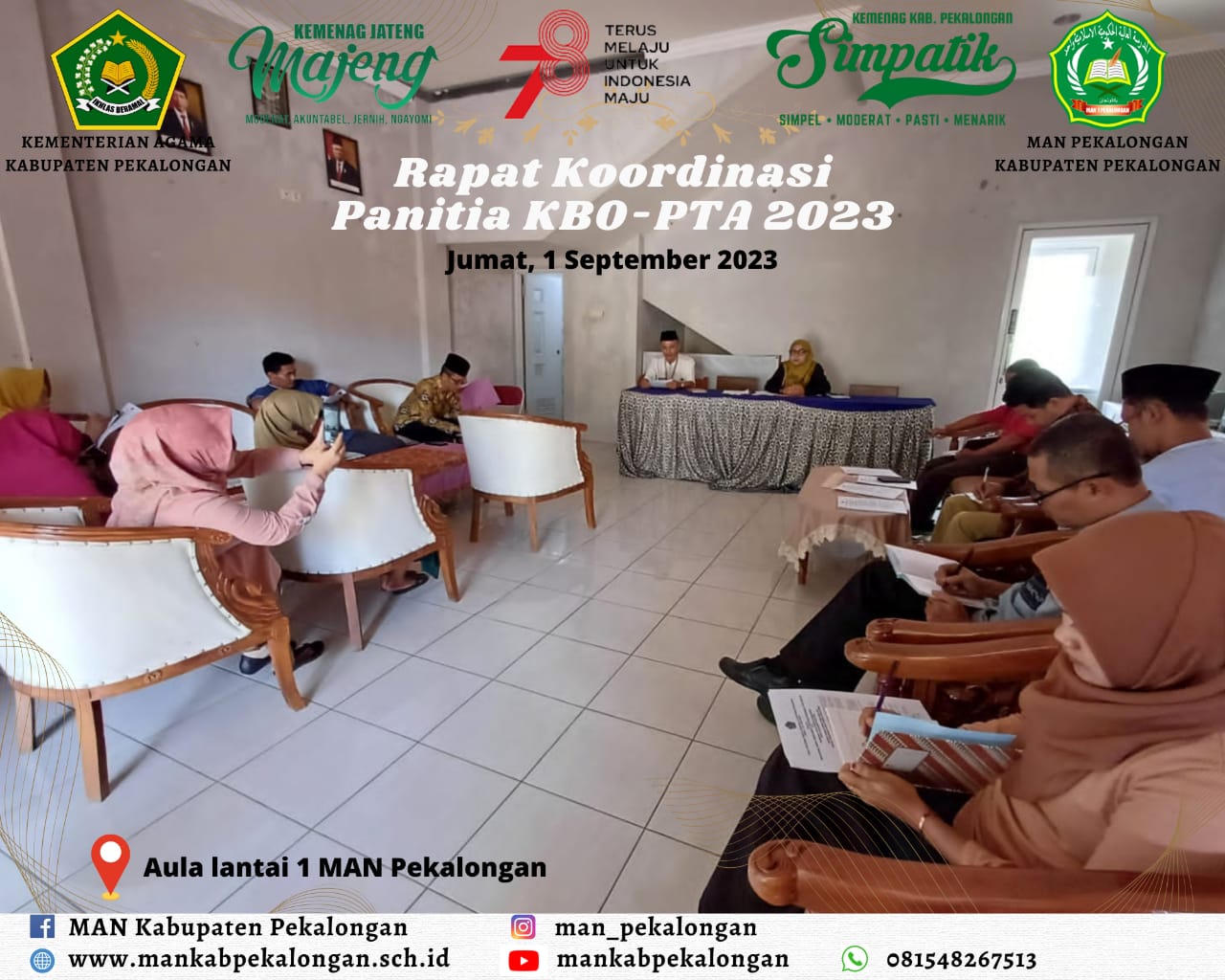 Rapat Koordinasi Panitia KBO-PTA 2023