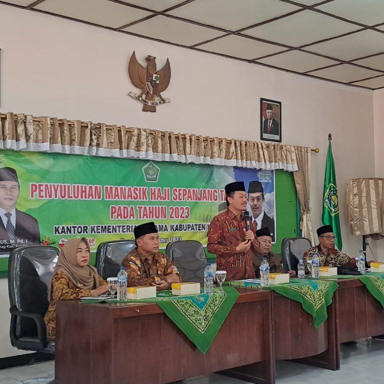 Melalui Manasik Haji Sepanjang Tahun Kakanwil Kemenag Jateng Ajak CJH Kendal Mandiri