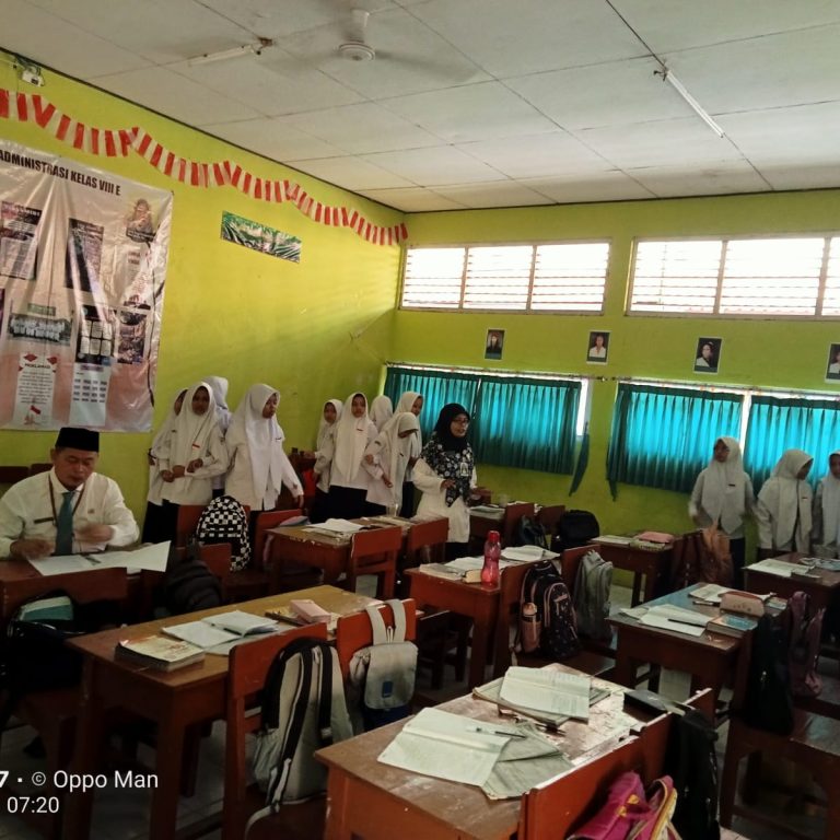 Tingkatkan Kualitas dan Mutu Pembelajaran, MTs N 1 Tegal Laksanakan Supervisi