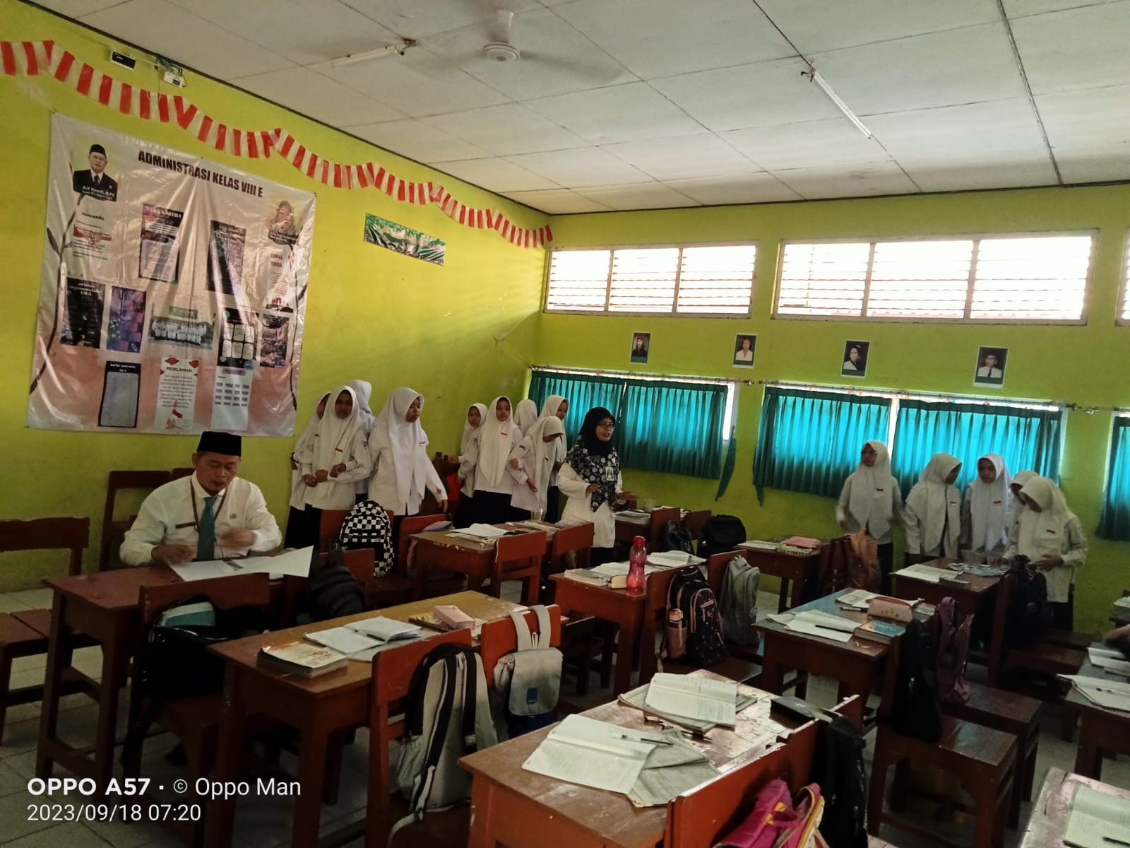 Tingkatkan Kualitas dan Mutu Pembelajaran, MTs N 1 Tegal Laksanakan Supervisi