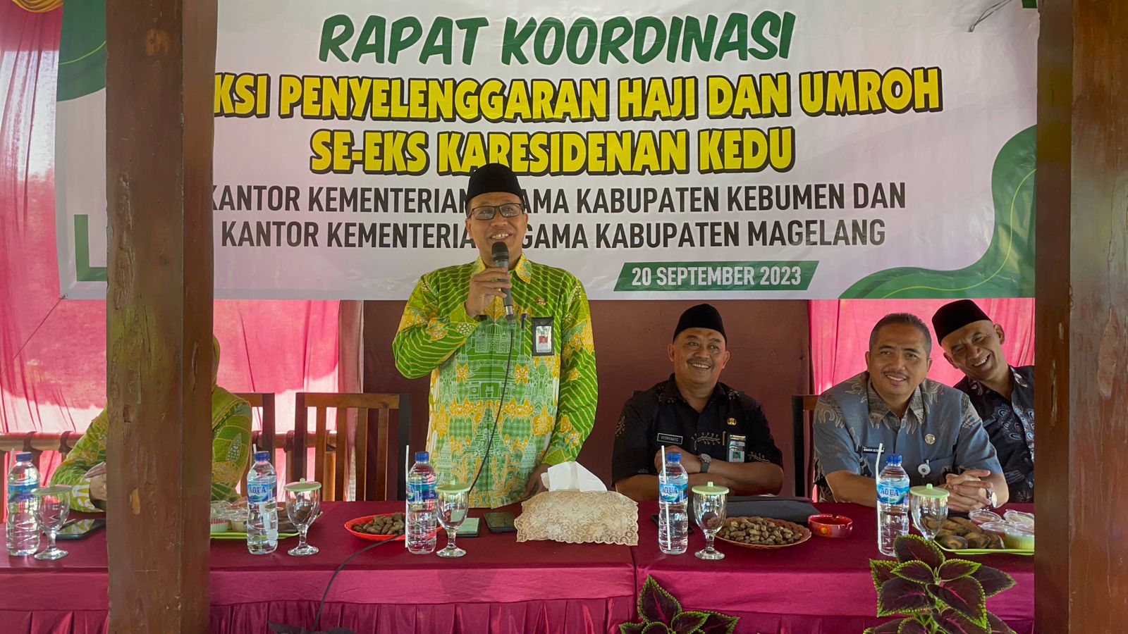 Tingkatkan Pelayanan Haji, Seksi PHU Kemenag se-Kedu Gelar Rapat Koordinasi