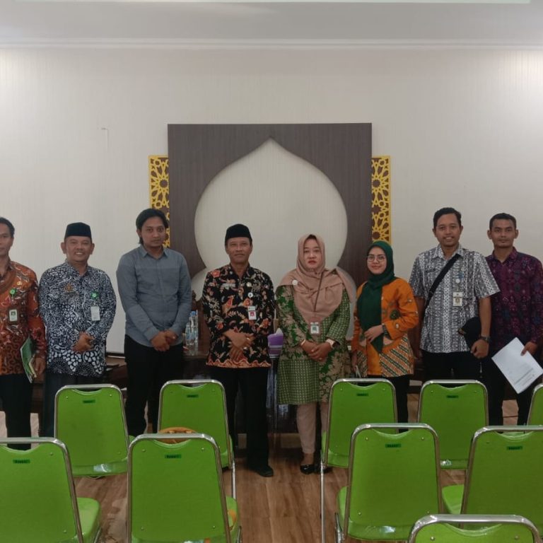 Lakukan Monev, Kabid Urais Sampaikan Pentingnya Perawatan Gedung SBSN KUA