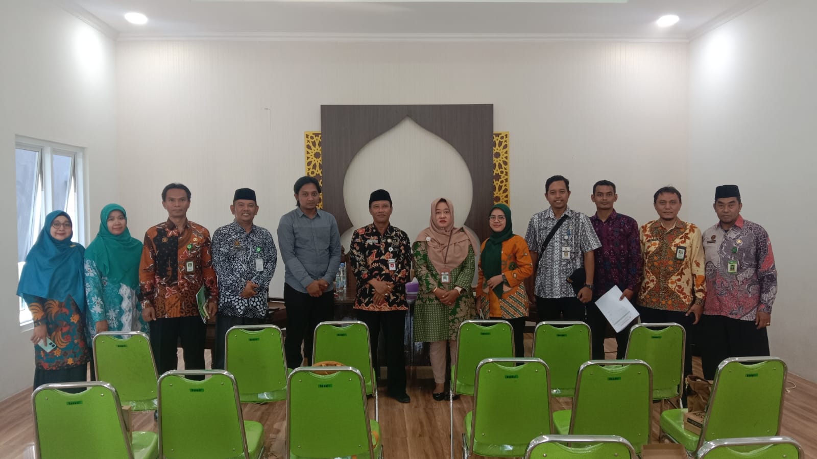 Lakukan Monev, Kabid Urais Sampaikan Pentingnya Perawatan Gedung SBSN KUA