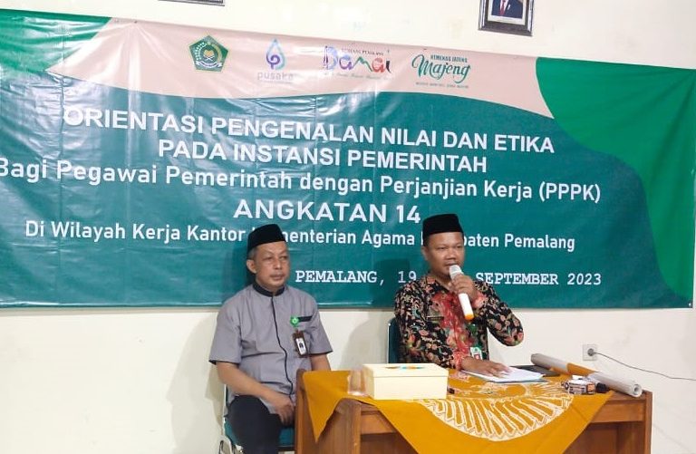 PPPK Kemenag Pemalang Harus Pro Aktif dan Ikuti Pengembangan SDM