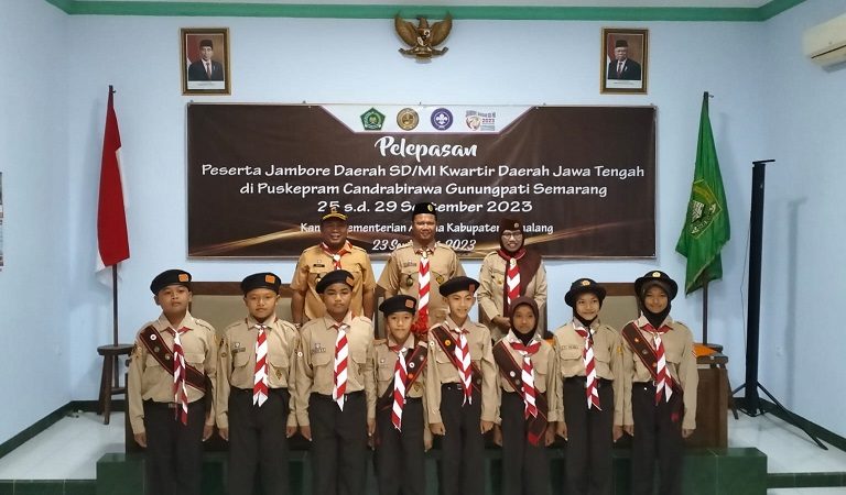 Delapan Siswa MI Pemalang Ikuti Jamda Jawa Tengah