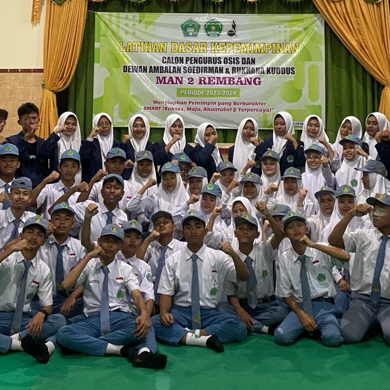 Bekali Kepemimpinan, OSIS MAN 2 Rembang Gelar LDK Bagi Calon Pengurus